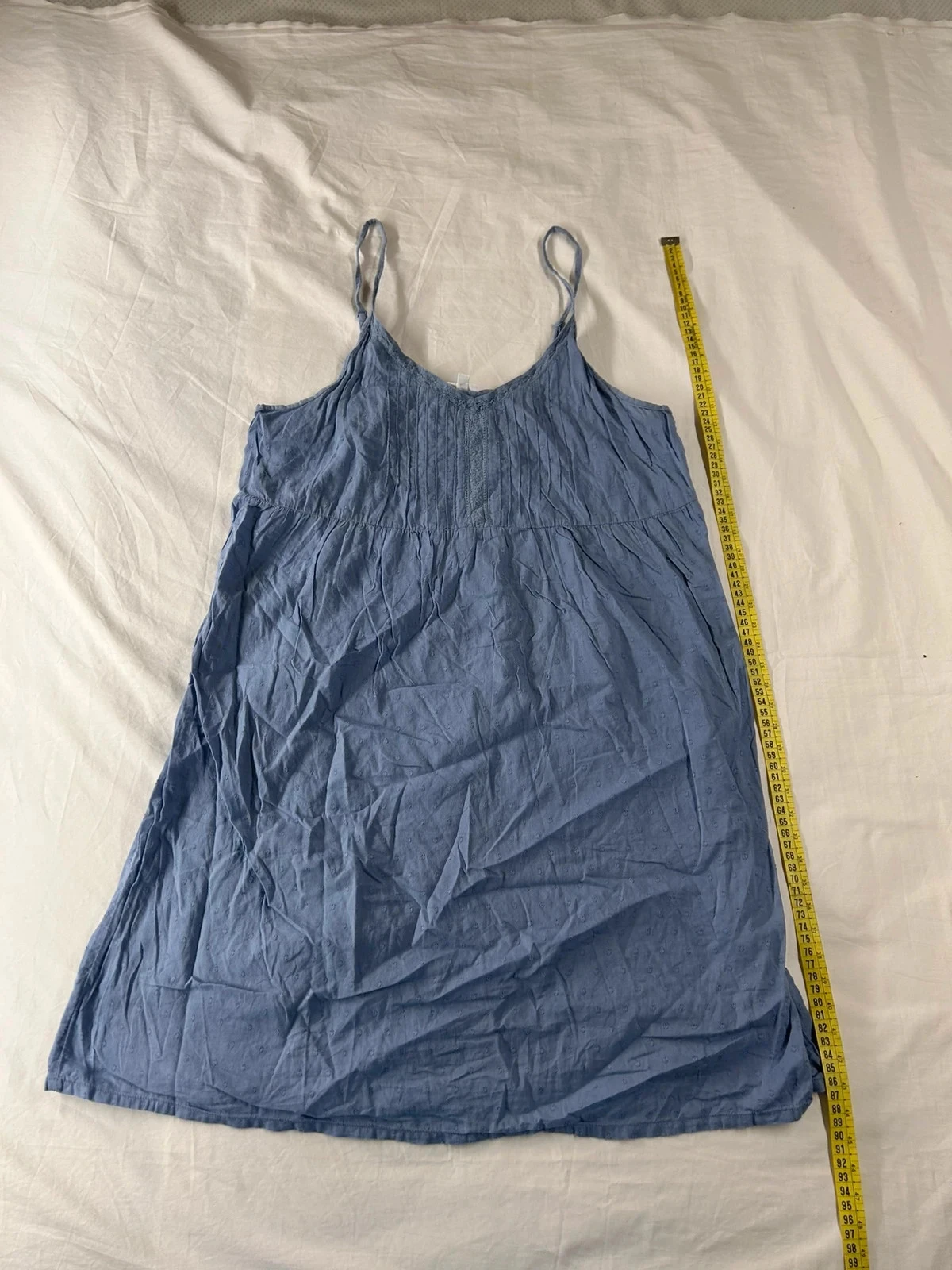 Robe courte bleu clair rr